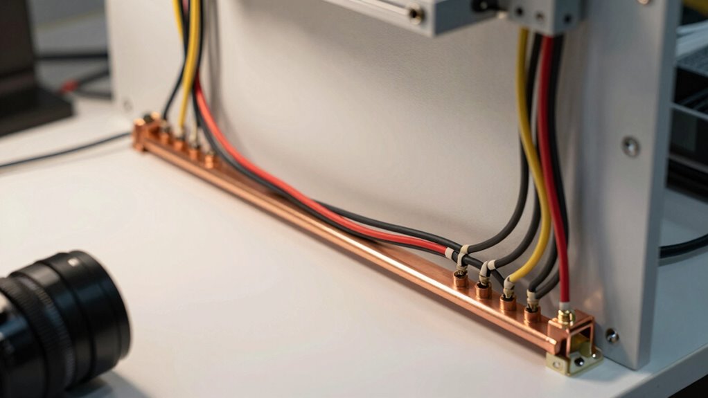 proper grounding and shielding