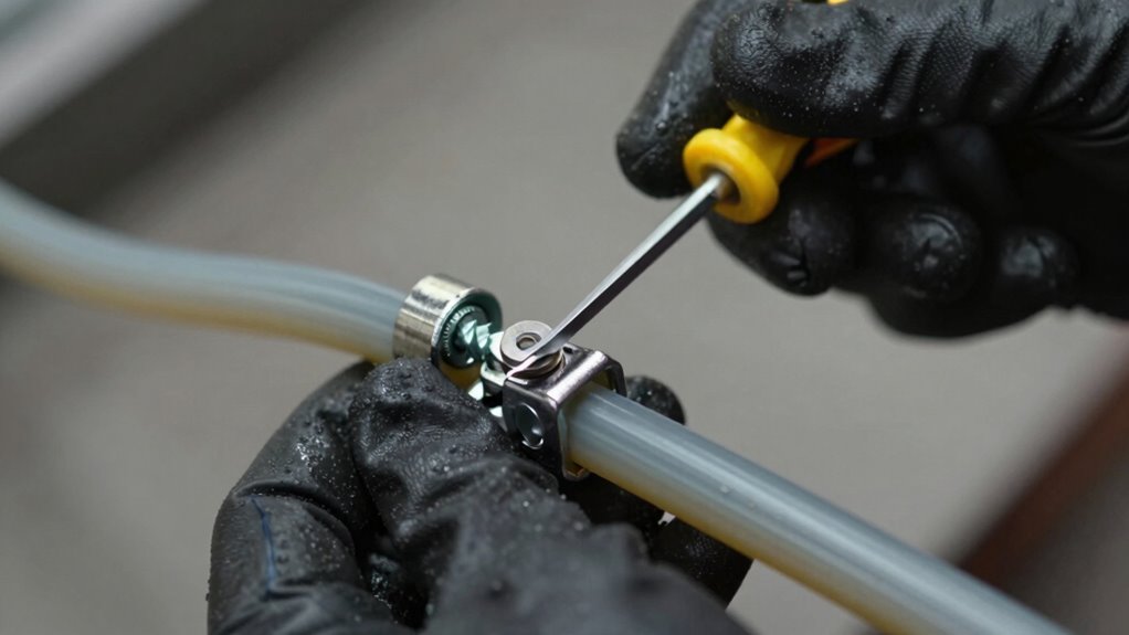 proper hose clamp removal