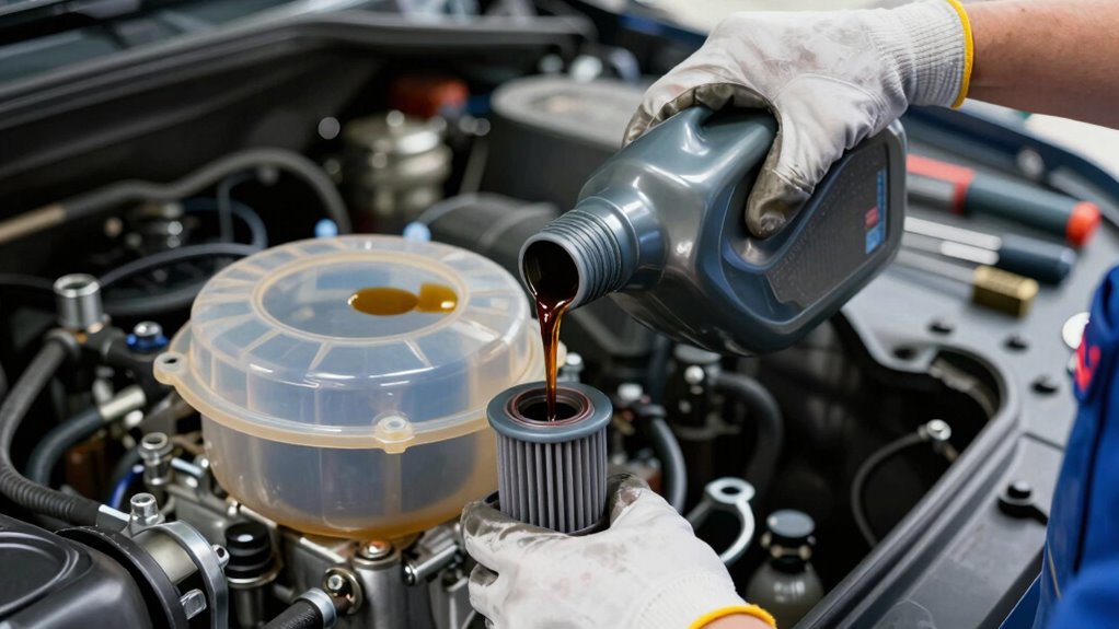 proper oil change procedures
