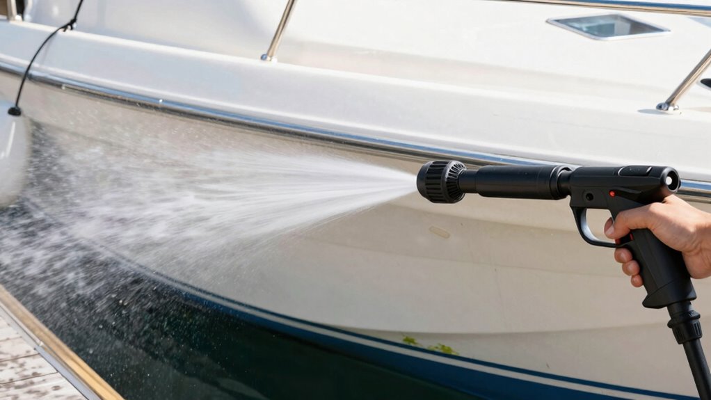 proper pressure washing range