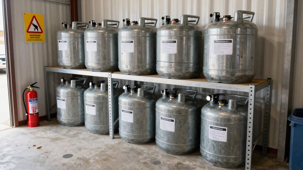 proper safe fuel storage