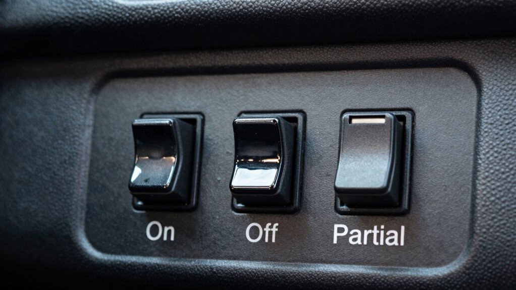 proper switch position selection