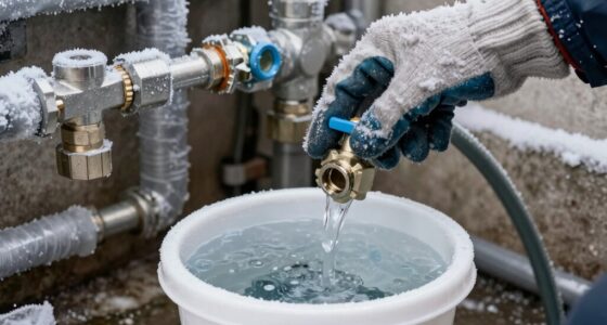 protect drain insulate prevent