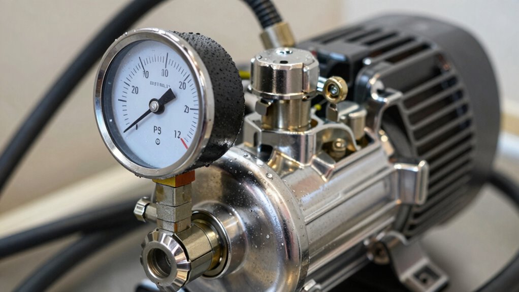 pump repeatedly turns on