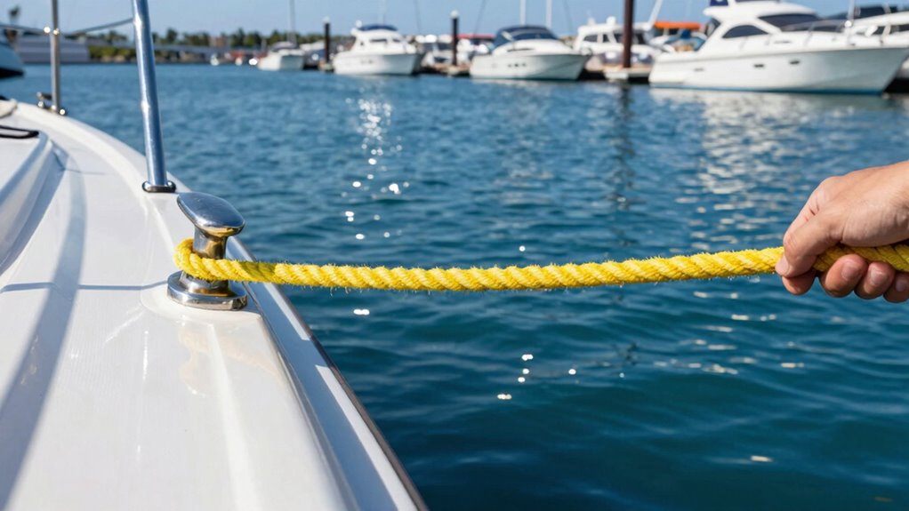 quick dock line adjustment