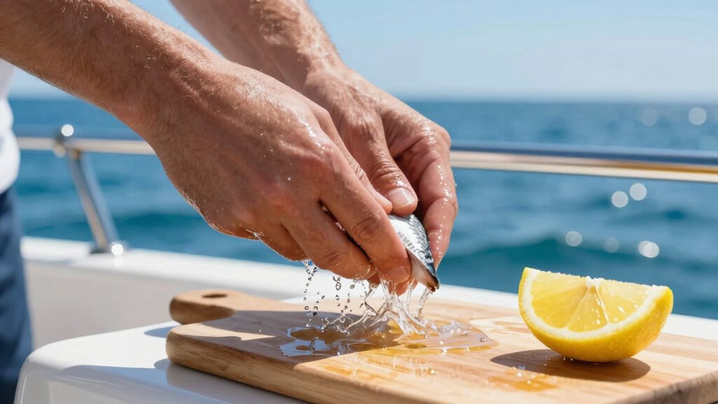 quick fish odor removal