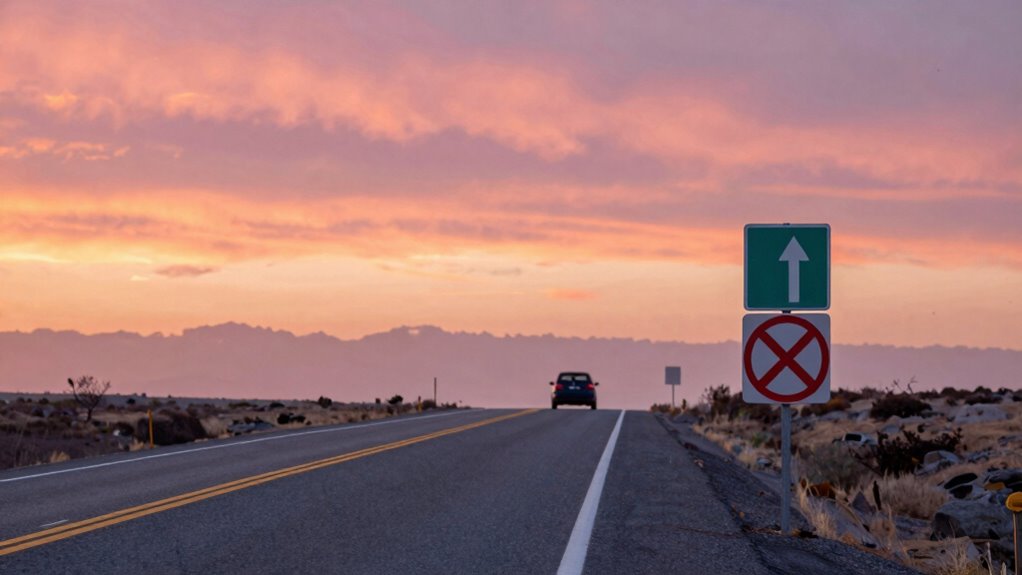 read traffic signs carefully