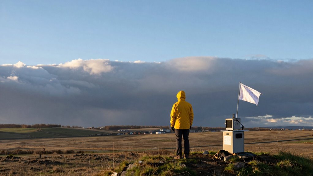 recognize weather change signs