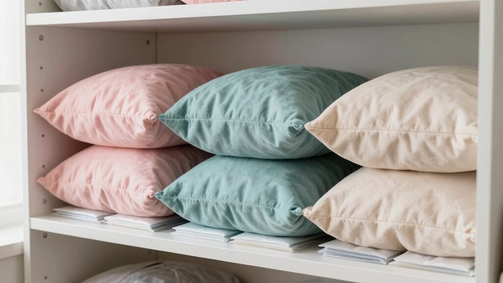refresh cushions after storage