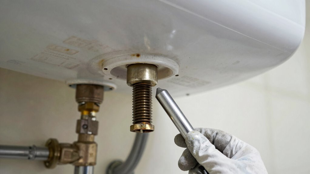 regular anode maintenance and inspection