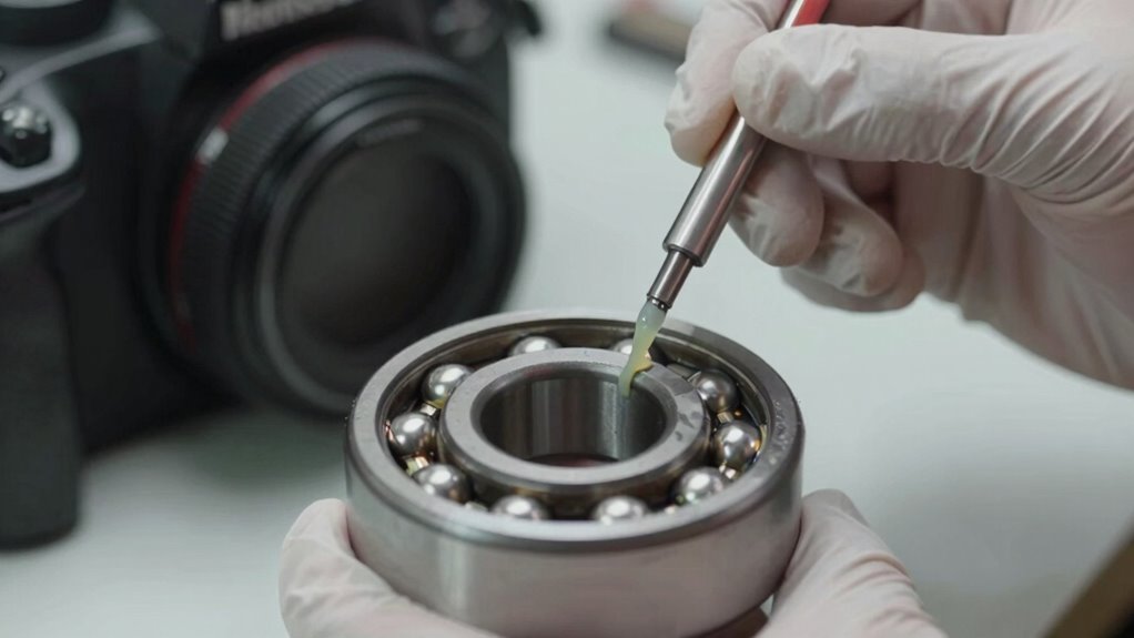 regular lubrication and inspection