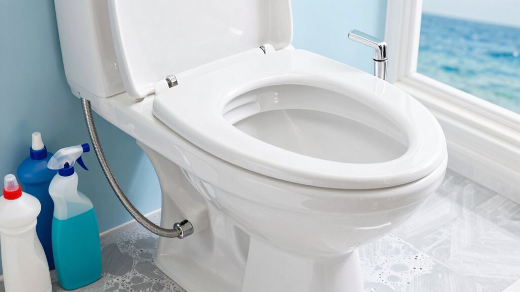 regular marine toilet cleaning