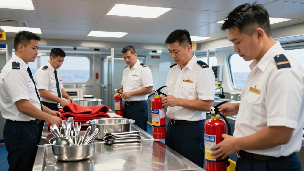 regular safety drill practice