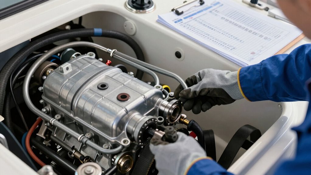 regular vessel maintenance and inspections