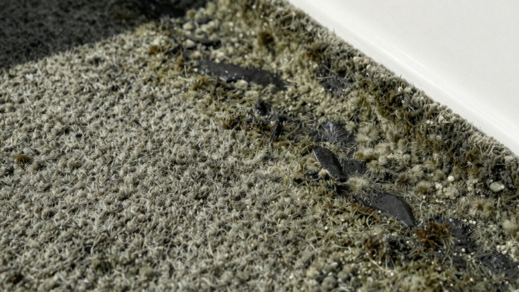 regularly check for hidden mold