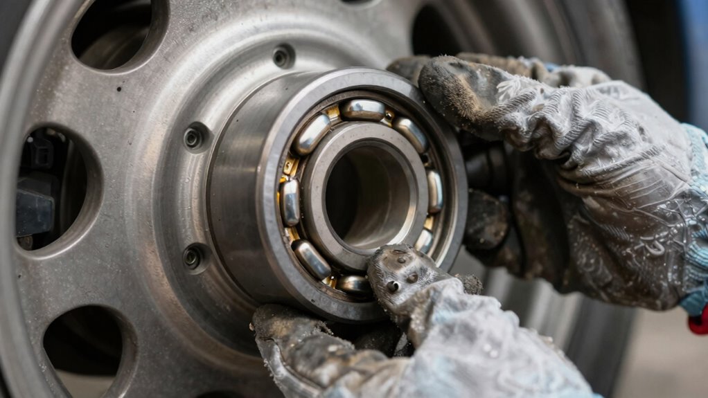 replace bearings when signs appear