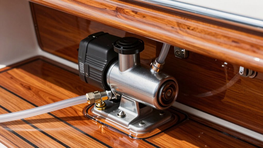 replace faulty boat sump pump