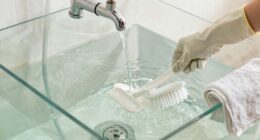 rinse tank thoroughly regularly