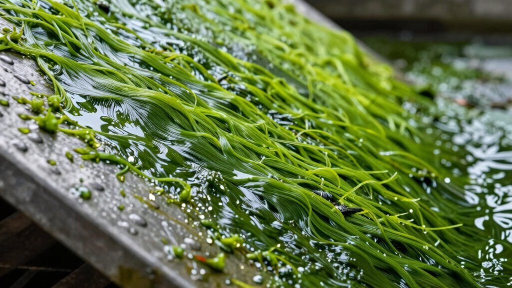 routine cleaning prevents algae