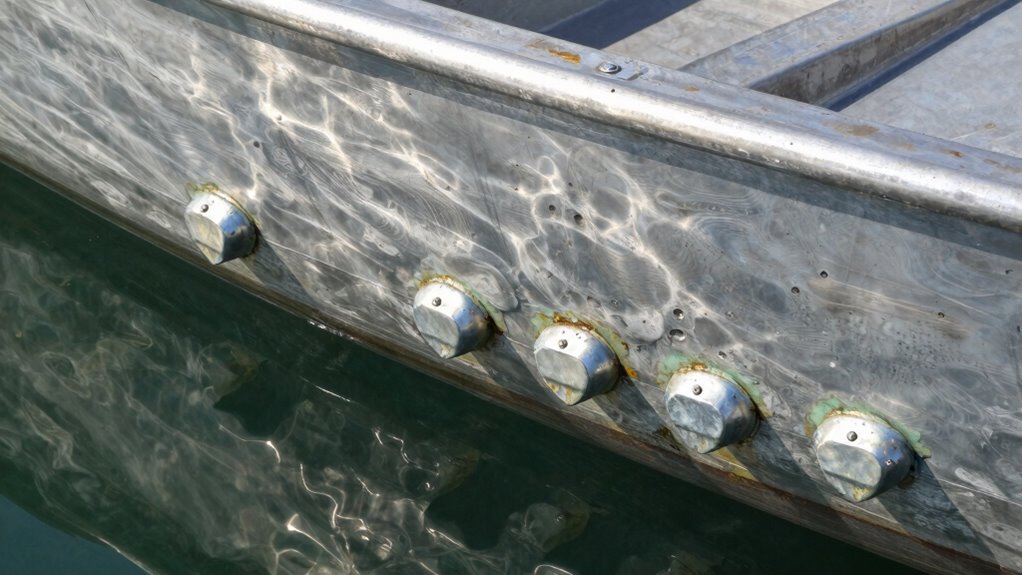 sacrificial anodes prevent corrosion