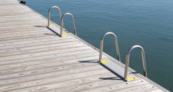 safe dock ladder placement