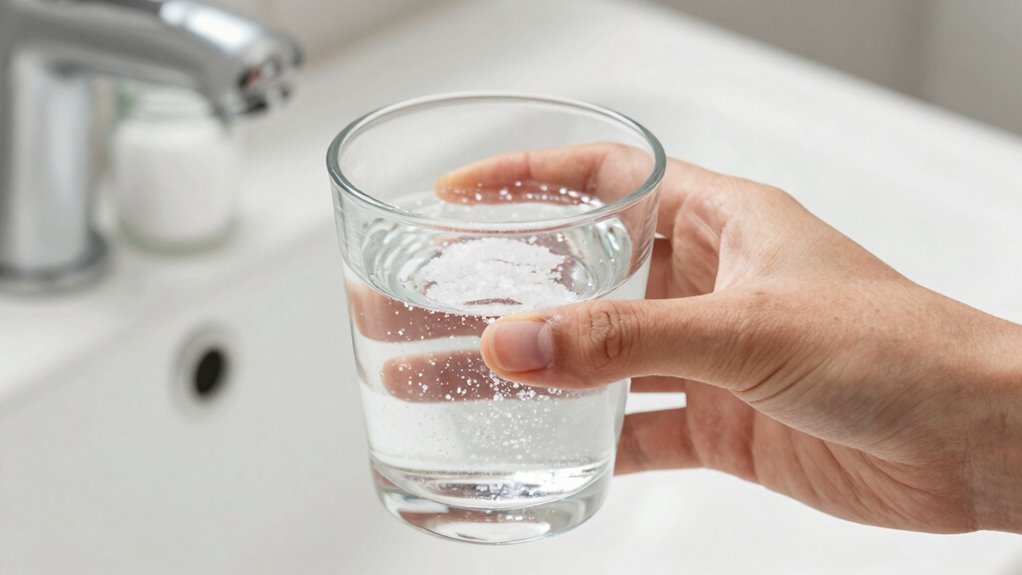 salt water fights bacteria