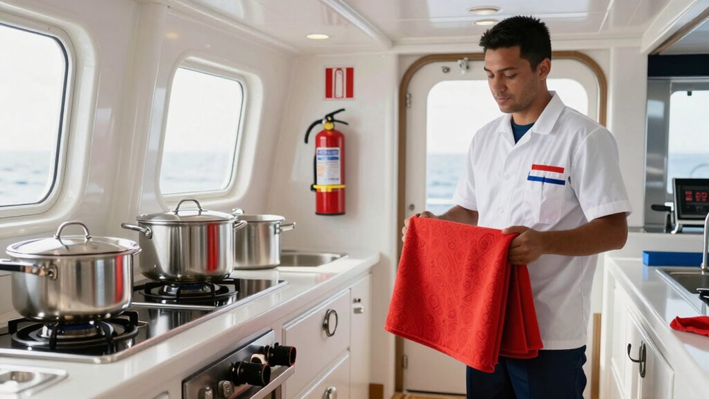 sea fire safety preparedness
