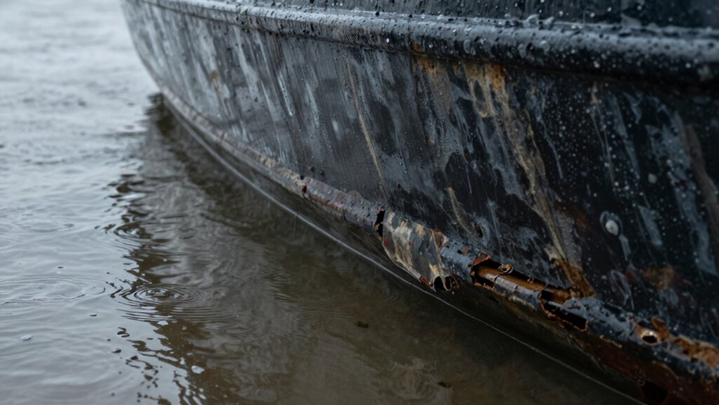 seal hull cracks properly