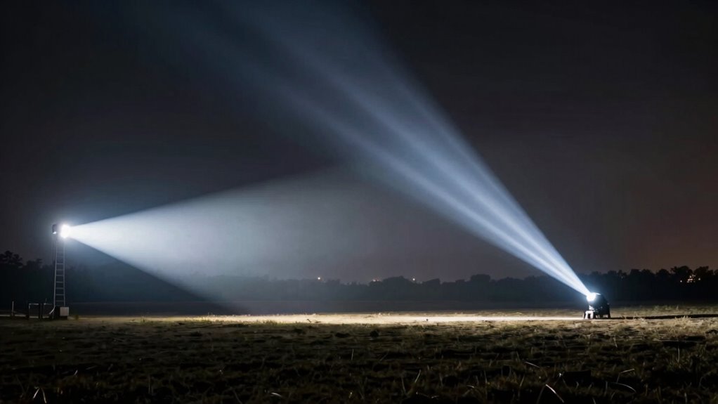 searchlights pose safety hazards