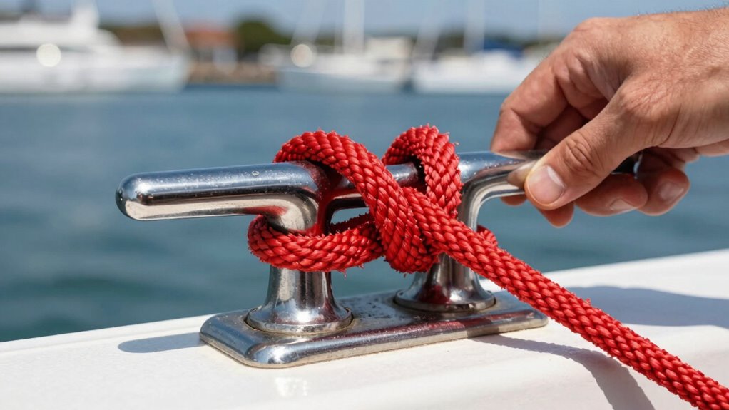secure adjustable docking knot