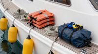 secure boat equipment before departure