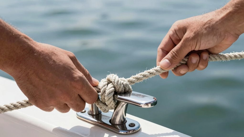 secure cleat hitch quickly