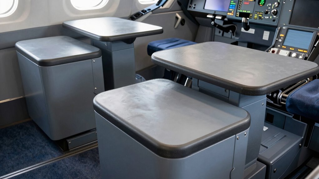 secure cockpit walking environment