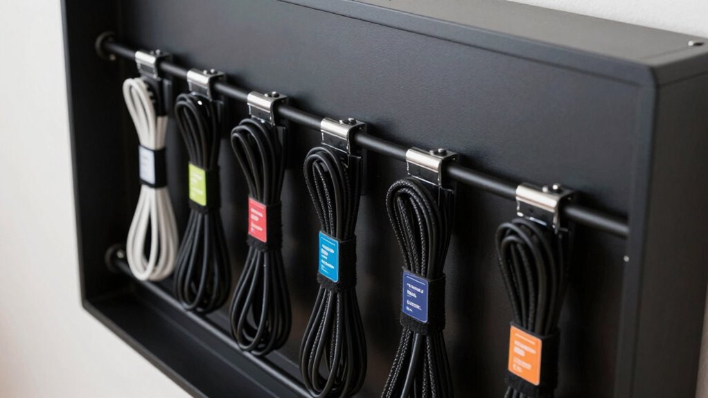 secure label inspect cables