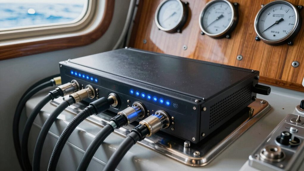 secure marine network with encryption