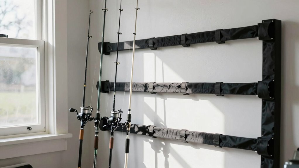 secure organized fishing storage