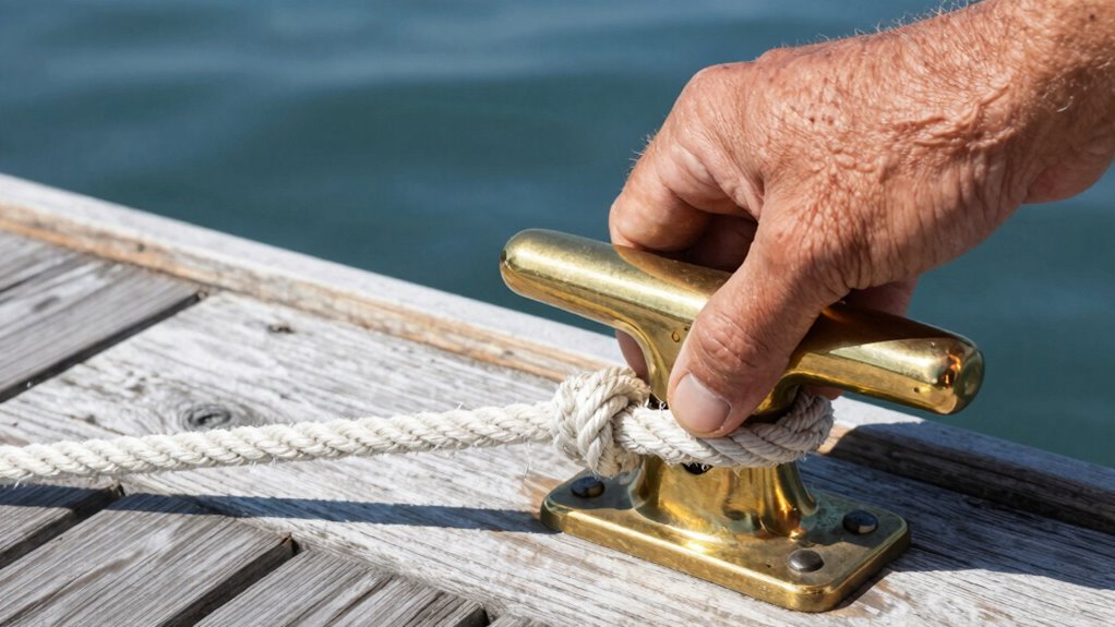 secure precise cleat knot