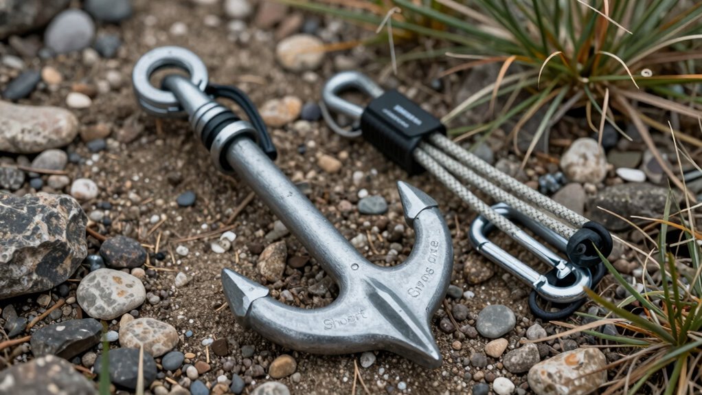 select and set up anchor kit