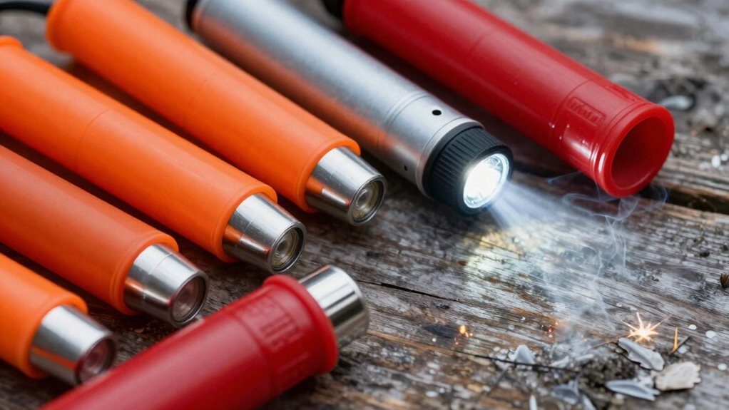 select appropriate emergency signals