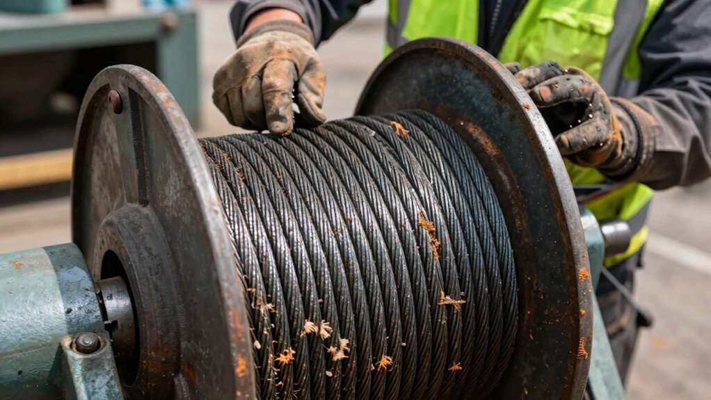 select appropriate winch line