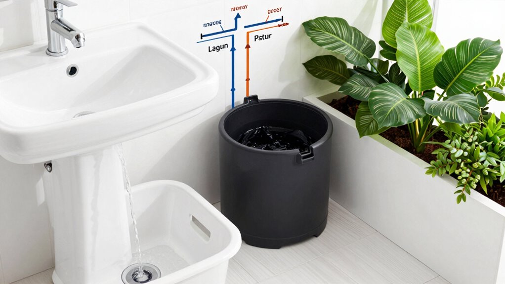 separate greywater from blackwater