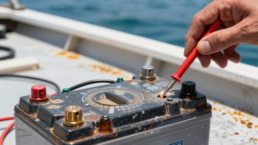 signs of failing marine battery