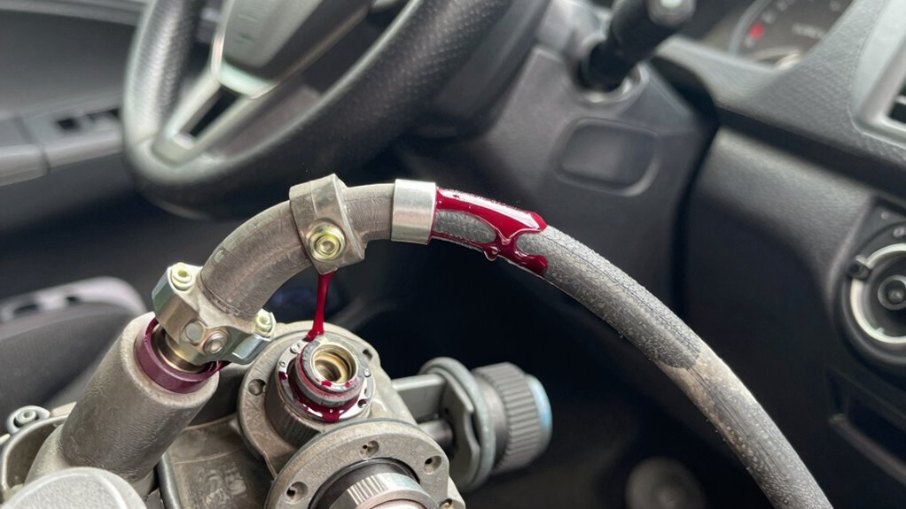 signs of hydraulic steering malfunction