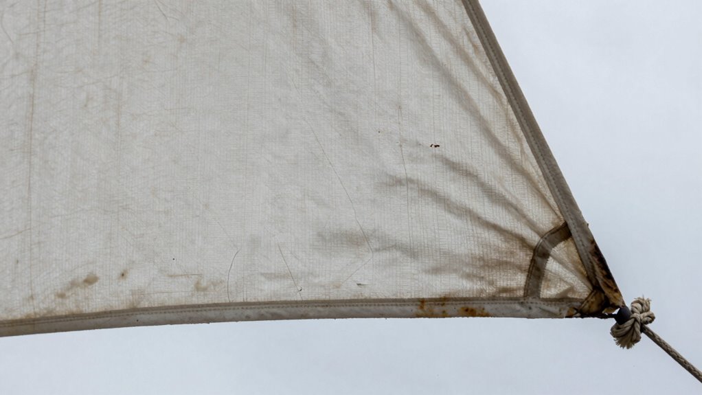 signs of mooring wear