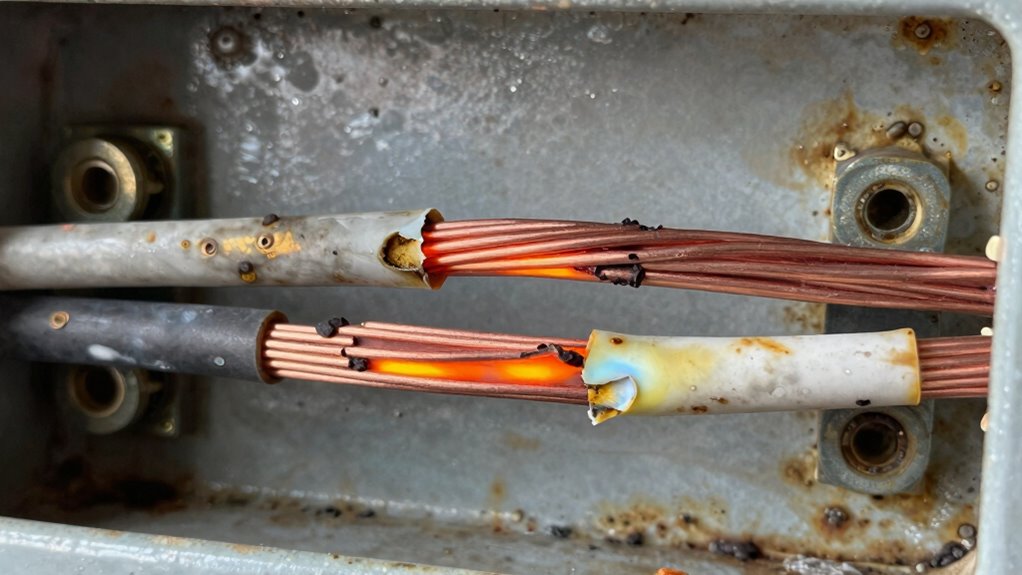 signs of wiring deterioration