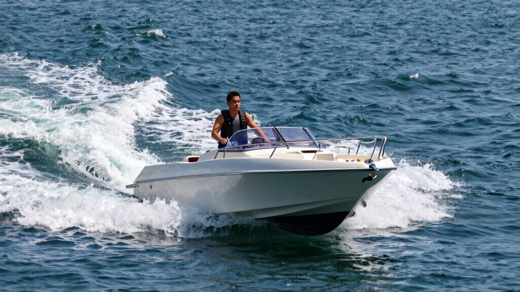 stabilize boat remove water