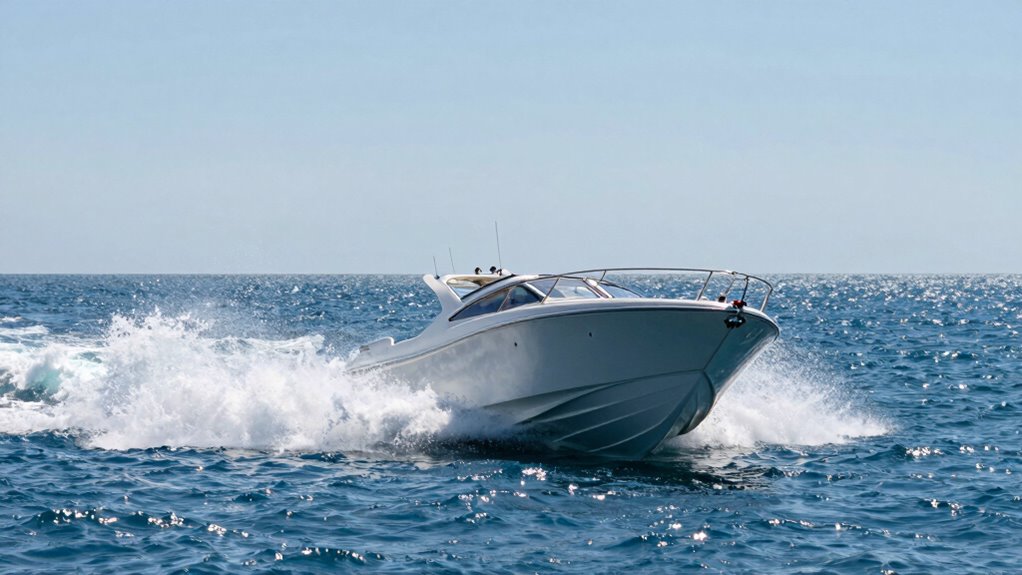 steady smooth wake crossing