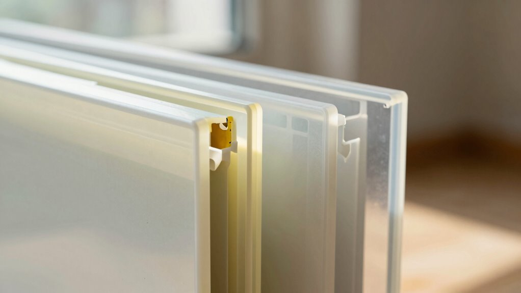 sunlight causes plastic discoloration