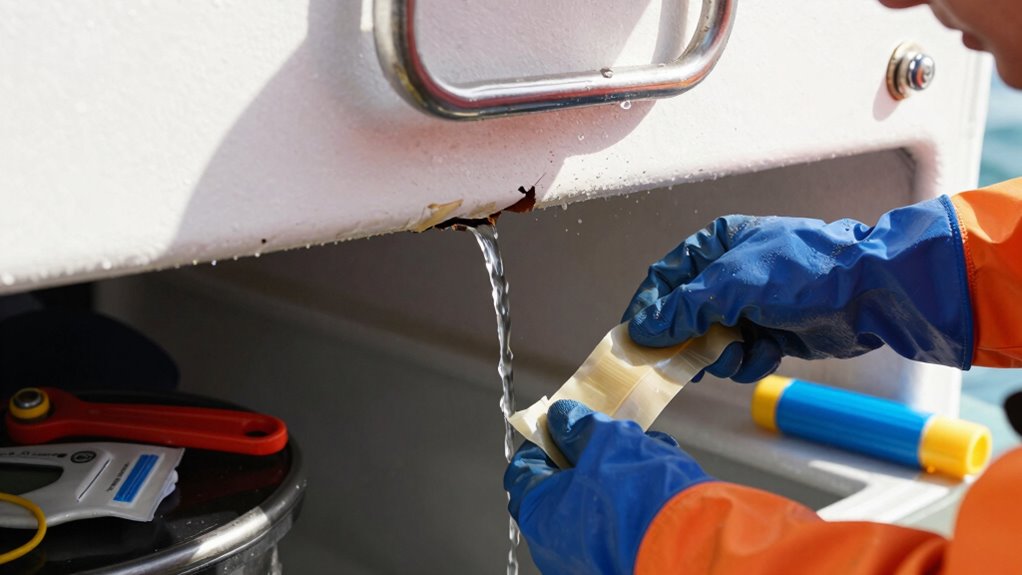 temporary leak sealing methods