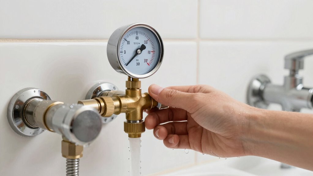 test fixture water pressure